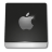 Disc Apple White Icon 48x48 png